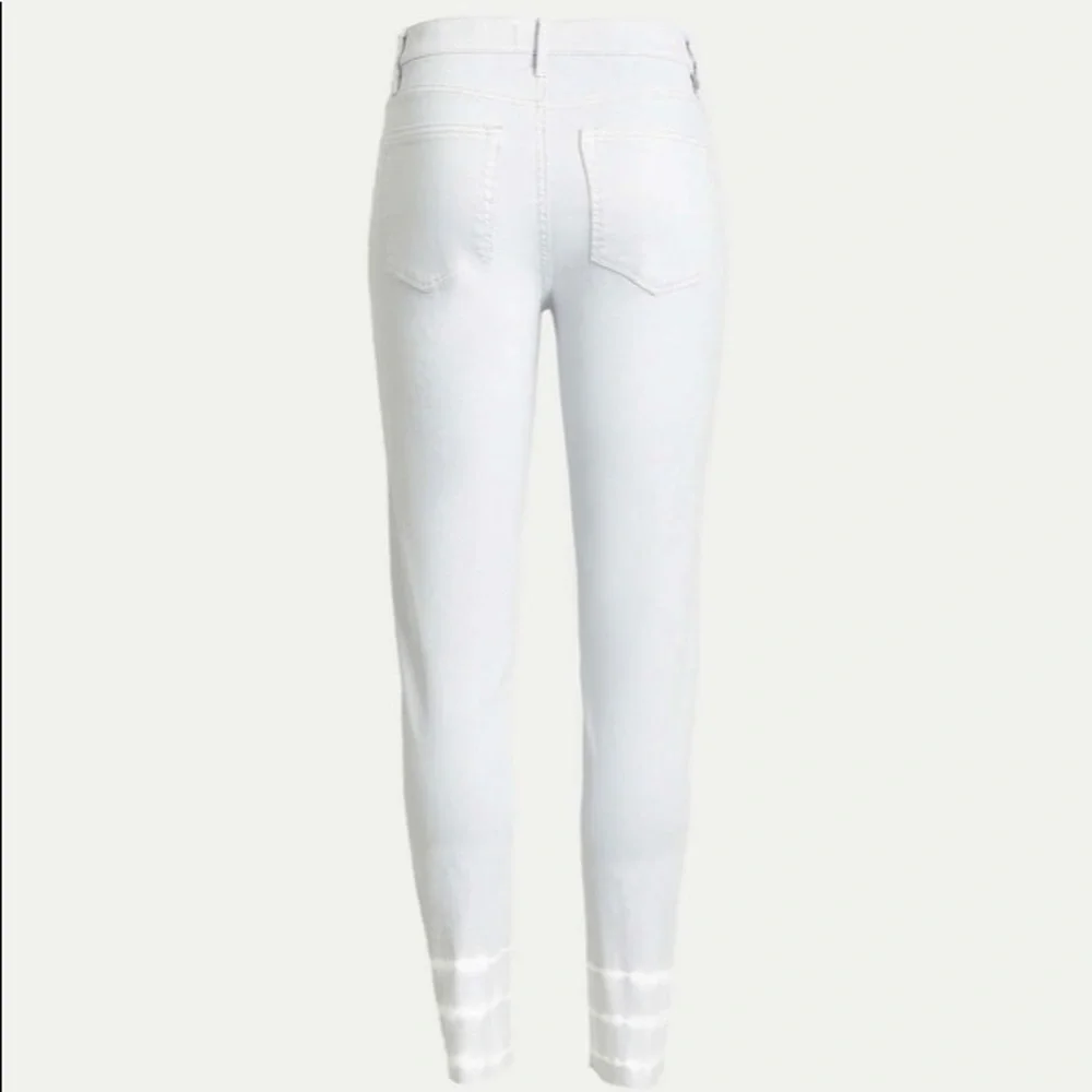LOFT Petite Curvy Tie Dye High‎ Rise Crop Jeans
